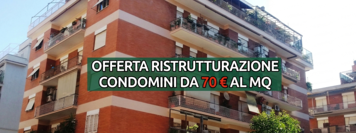 Ristruttuare condomini Roma